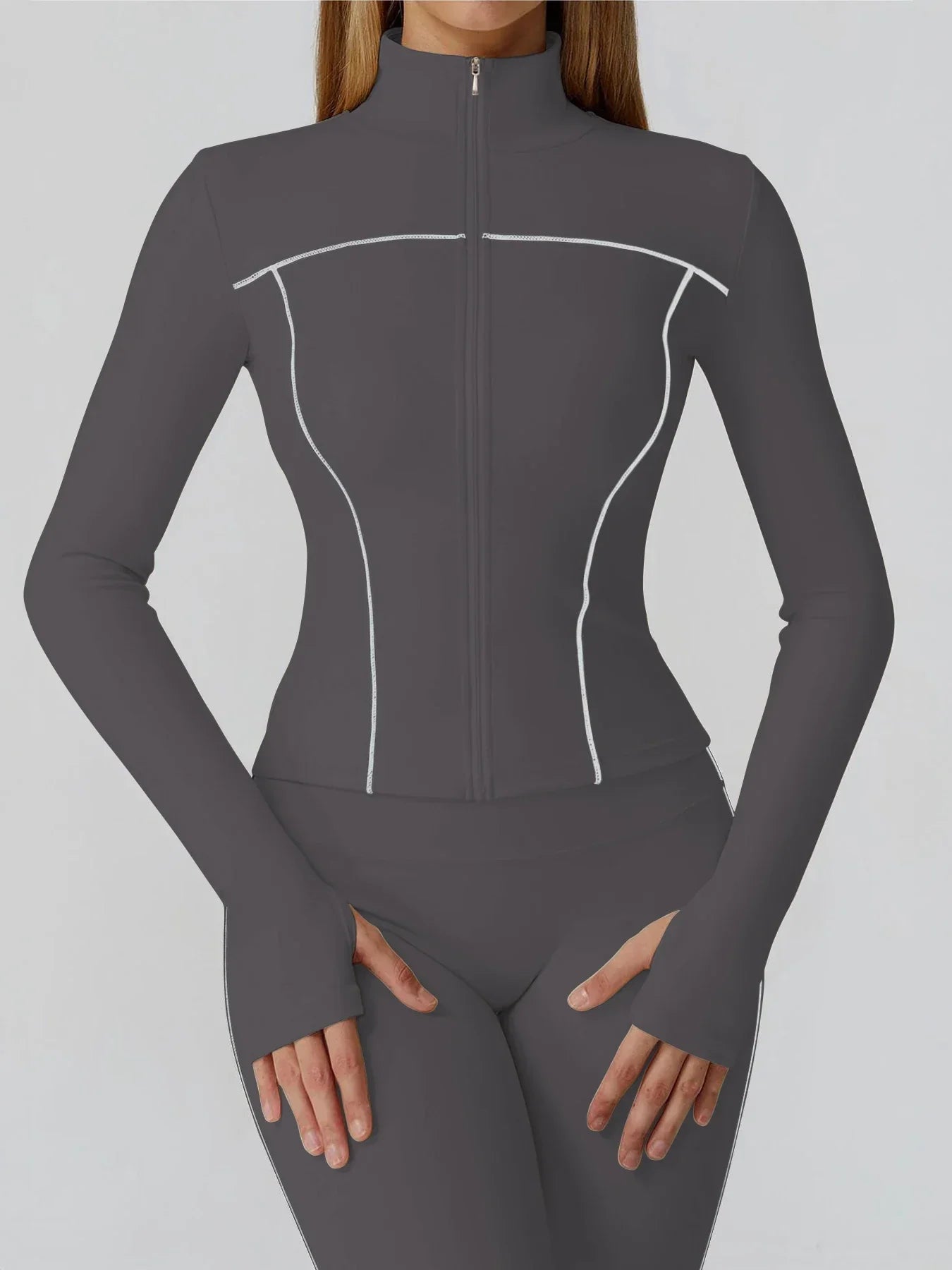 Yoga Set 2PCS Sports Outfits Women Clothes Fitness Tracksuit Gym Legging Workout Long Sleeved Female Bra Yoga Suit Sportswear