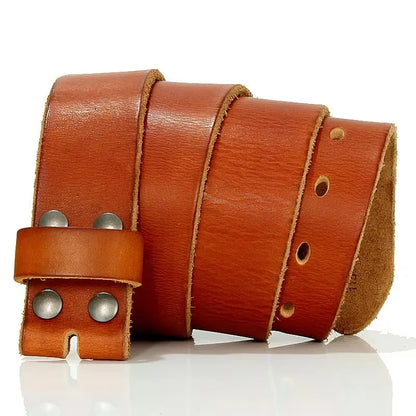 3.8cm width Designers Luxury Brand Belts for Mens High Quality Pin Buckle Male Strap Genuine Leather Waistband,No Buckle