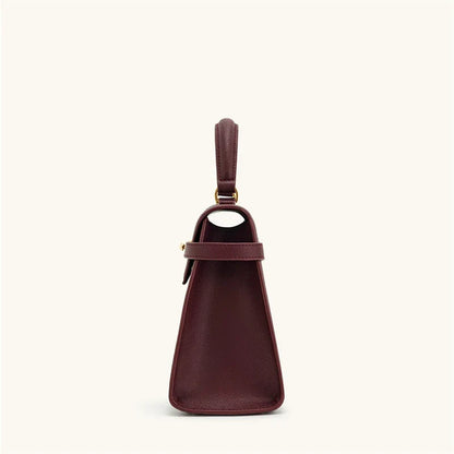 Women's Handbag Elise Designer Fashion 2026 New Burgundy Handbag Large Square Crossbody Bag High-end Women's Bag