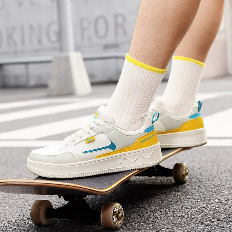 NEW Men Skateboard Shoes Casual Heightened Thick Bottom Non-Slip Wear-Resistant Soft Elastic Male Sneakers 672116623