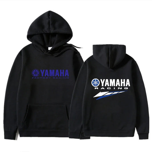The new 2026 Yamaha autumn and winter hooded sweater, available in both men's and women's sizes, including extra large, is comfo