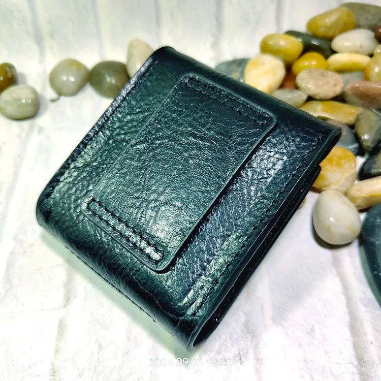 Multifunctional Key Holder Waist Bag Genuine Leather Car Key Case Folding Glasses Belt Pack Men Women 1652cg