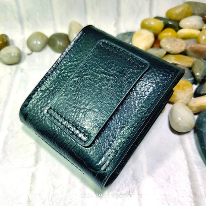 Multifunctional Key Holder Waist Bag Genuine Leather Car Key Case Folding Glasses Belt Pack Men Women 1652cg