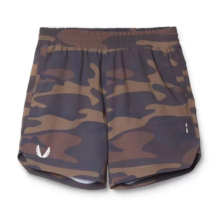 Men's Quick-Drying Shorts Summer Gym Workout Running Basketball Sports Breathable Slim Fit Casual Training Streetwear Fashion‌