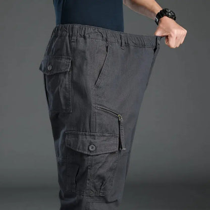 Men's Tactical Trousers Large Size Loose Casual Pants Running Overalls Men's Sweatpants Sports Hiking Outdoor Clothes Work Pants