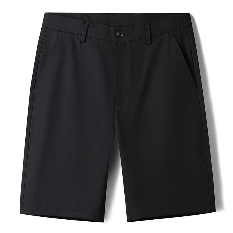 2026 Men's Stretch Casual Shorts Light Weight Golf Dress Flat Front Travel Shorts Quick Dry Cool Breathable Bermuda 4 Pockets