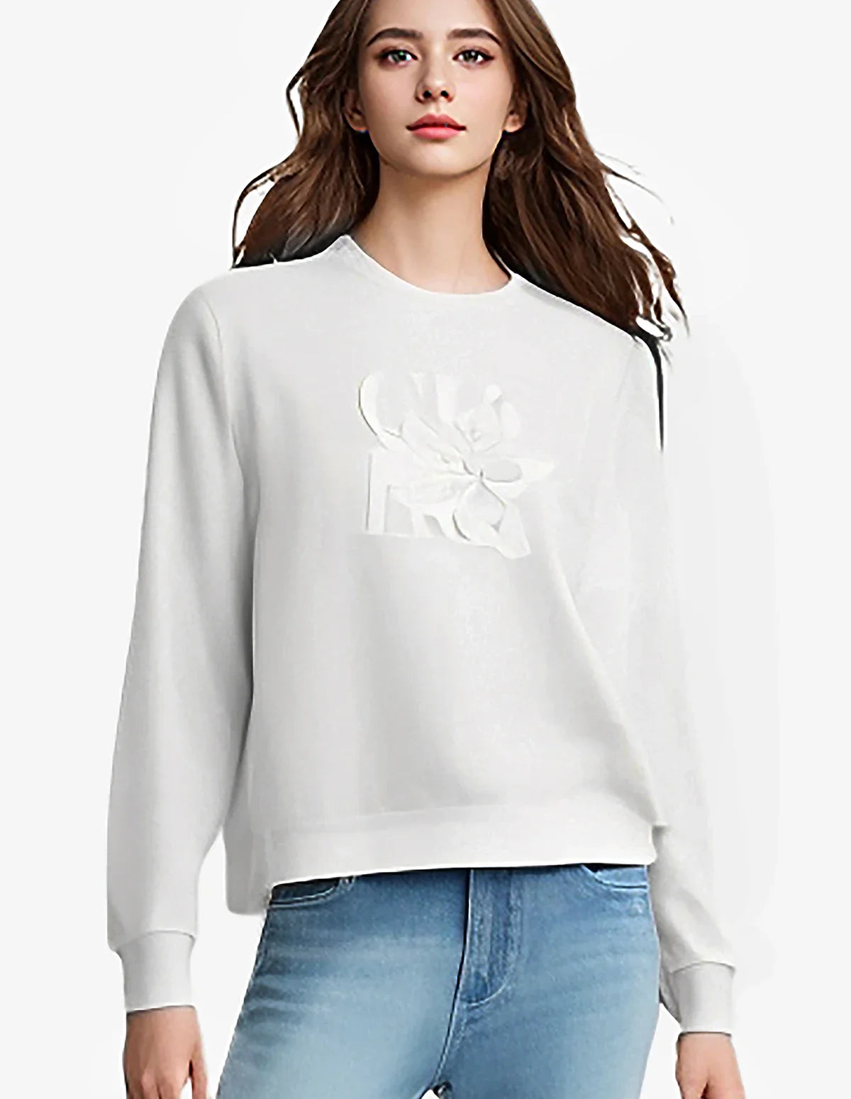 Spring Autumn New Women's Sweatshirts Coats Clothes Tops Clothing Hooded Long Sleeved Round Neck Pullover Top