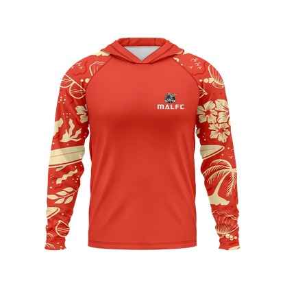 Men Hood Fishing Shirt long sleeve fishing t shirt uv protection Fishing Apparel