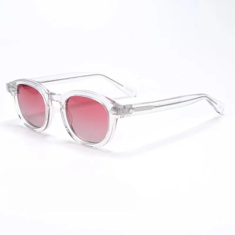 Authentic Johnny Depp LEMTOSH UV400 Driving Anti-Glare Men Women Sun Glasses Popular Square Acetate Frames Male Couple Eyewear