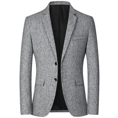 2026 Spring New Arrival Men's Business Casual Blazer High Quality Suit Jacket Comfortable Daily Wear Office Work Outwear