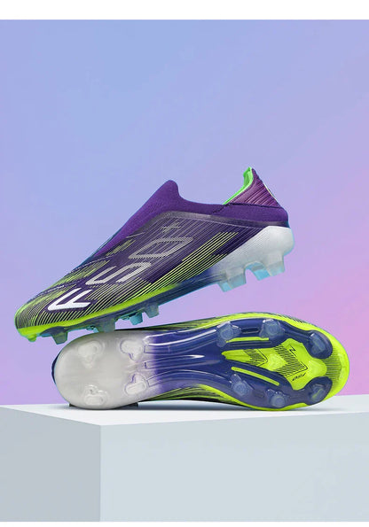 New Men Football Boots Match Cleats High-quality Futsal Indoor Sneakers Non-Slip Grass Soccer Shoes Hot-selling High-top Outdoor