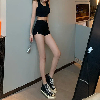 Denim Shorts for Women Booty Skinny Tight Short Jean Pants Woman Summer Micro Mini Wholesale Elasticty Korean Style To Wear Hot