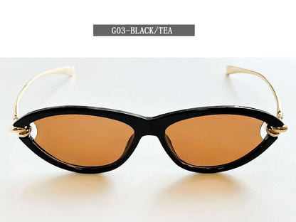 Designer Cat Eye Sunglasses Women Trendy 2026 Fashion Glasses Vacation Shades Luxe  Lunette Soleil Femme Lentes De Sol Mujer Sun