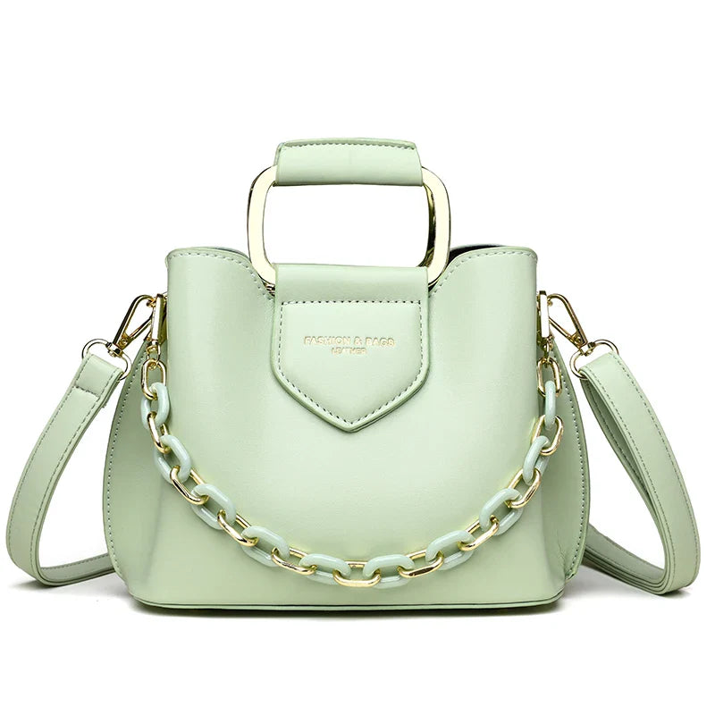 New Shoulder Bags High quality PU for Women Fashion Women's Bag high-quality Design Advanced Underarm Handbags Beautiful Purses