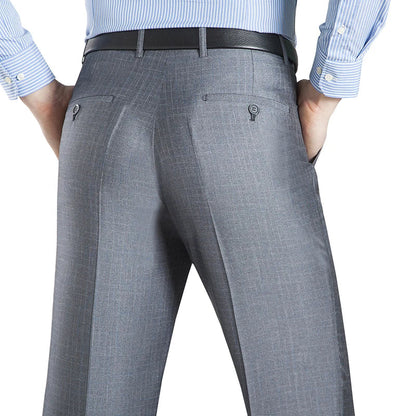 Summer Business Thin Suit Pants For Men 29-44 Spring Autumn Male Formal Stretch Solid Dress Office Trousers