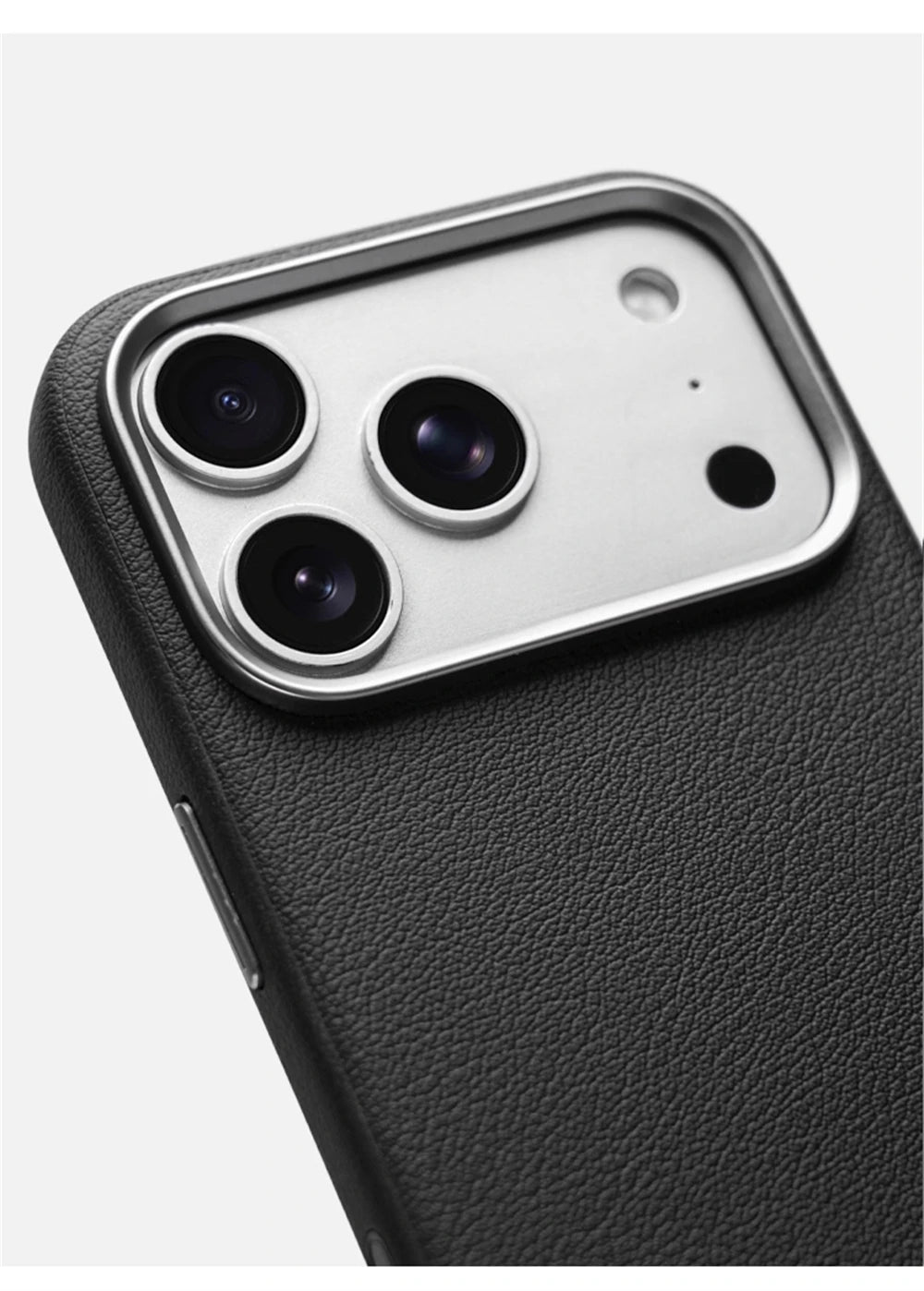 Luxury Business Shockproof PU Leather Camera Button Case For iPhone 17 Pro Max Air For Magsafe Magnetic Wireless Charging Cover