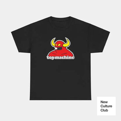 Toy Machine Skateboard Skate Classic 90s Skate Design Premium T Shirt Colors