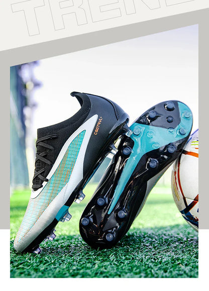 2026 New Men Soccer Cleats Breathable Lightweight Football Boots Anti-Slip Training Shoes Outdoor Sport Sneakers