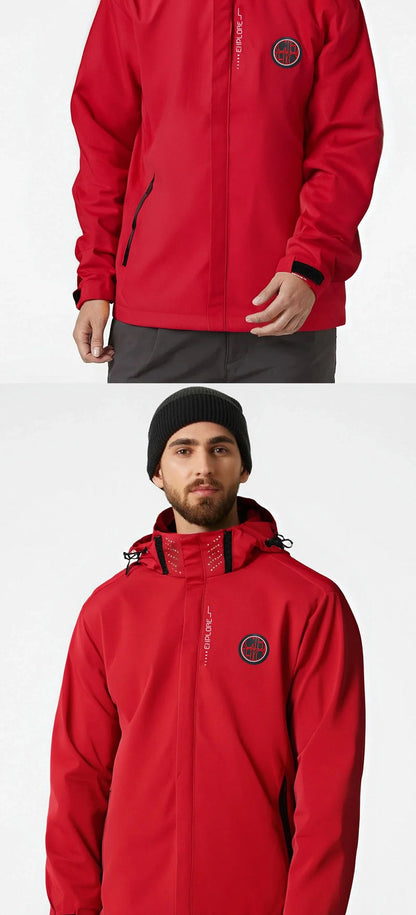 New Men Interchange Jacket Spring Outdoor Mountaineering On Foot Jacket Couple Fashion Women Thin Zipper Coat Male