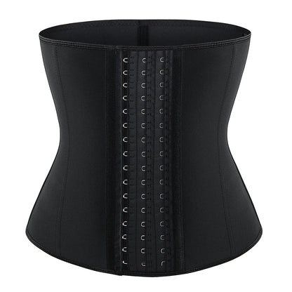 Waist Trainer corset Latex Women Plus Size Waist Cinchers Body Shaper Tummy Control  Fajas Colombianas with Hooks Slimming Belt