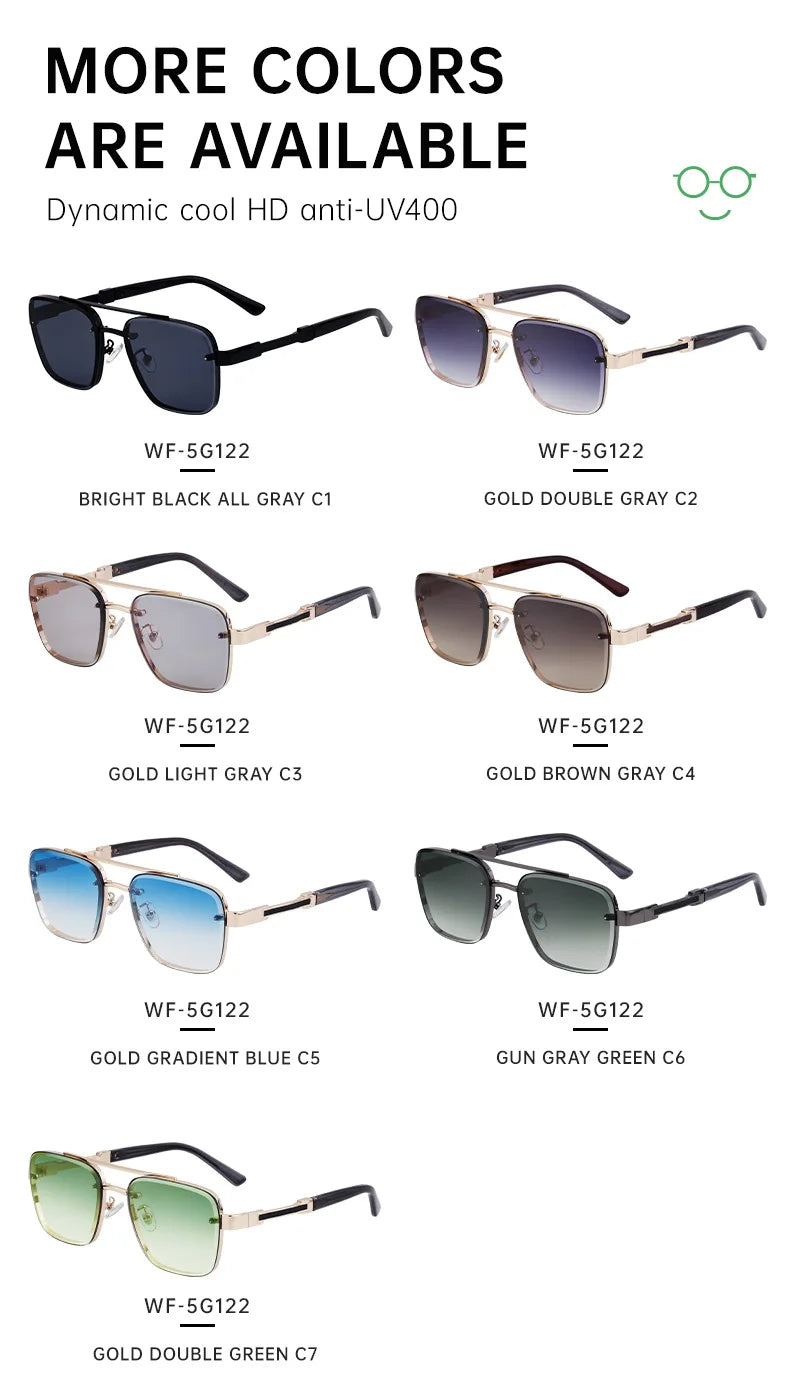 Retro Square Sunglasses For Men Sunscreen Vintage Sunglasses Women Trendy And Fashionable Fashion Glasses Gafas De Sol Hombre