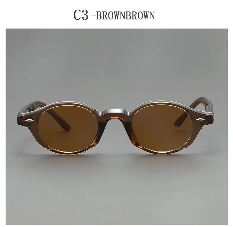 Fashion Oval Sunglasses Women Trendy Luxury Glasses Sunglass Men Luxe Femme Lentes De Sol Mujer Lunette Soleil Femme Zonnebril