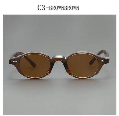 Fashion Oval Sunglasses Women Trendy Luxury Glasses Sunglass Men Luxe Femme Lentes De Sol Mujer Lunette Soleil Femme Zonnebril
