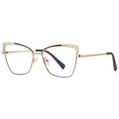 Fashion optical Frame Brand Design Women Eyeglasses Can Customized Prescription Anti-blue Light Prescription Glasses 3106