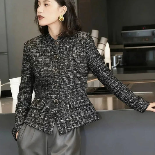 2025 Autumn Chic Temperament High-end Design Blazer for Women