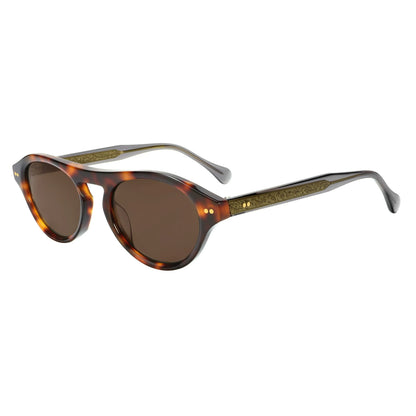 Vintage Black Acetate Sunglasses Women Retro Rivet Oval Sun Glasses Designer Engraved Shades UV400 Luxury Eyewear