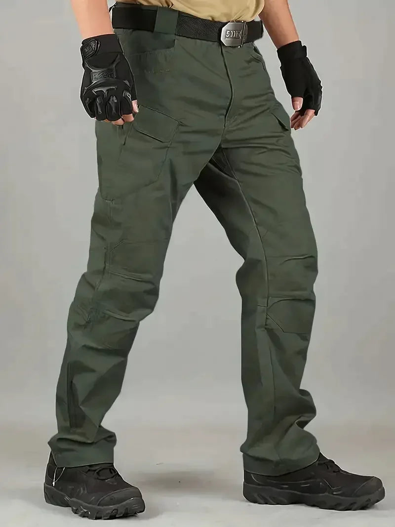 Men's Outdoor Tactical Pants Men Clothing Multi Pocket Outdoor Hunting Clothes Hiking Sweatpants Water-repellent, Wear-resistant
