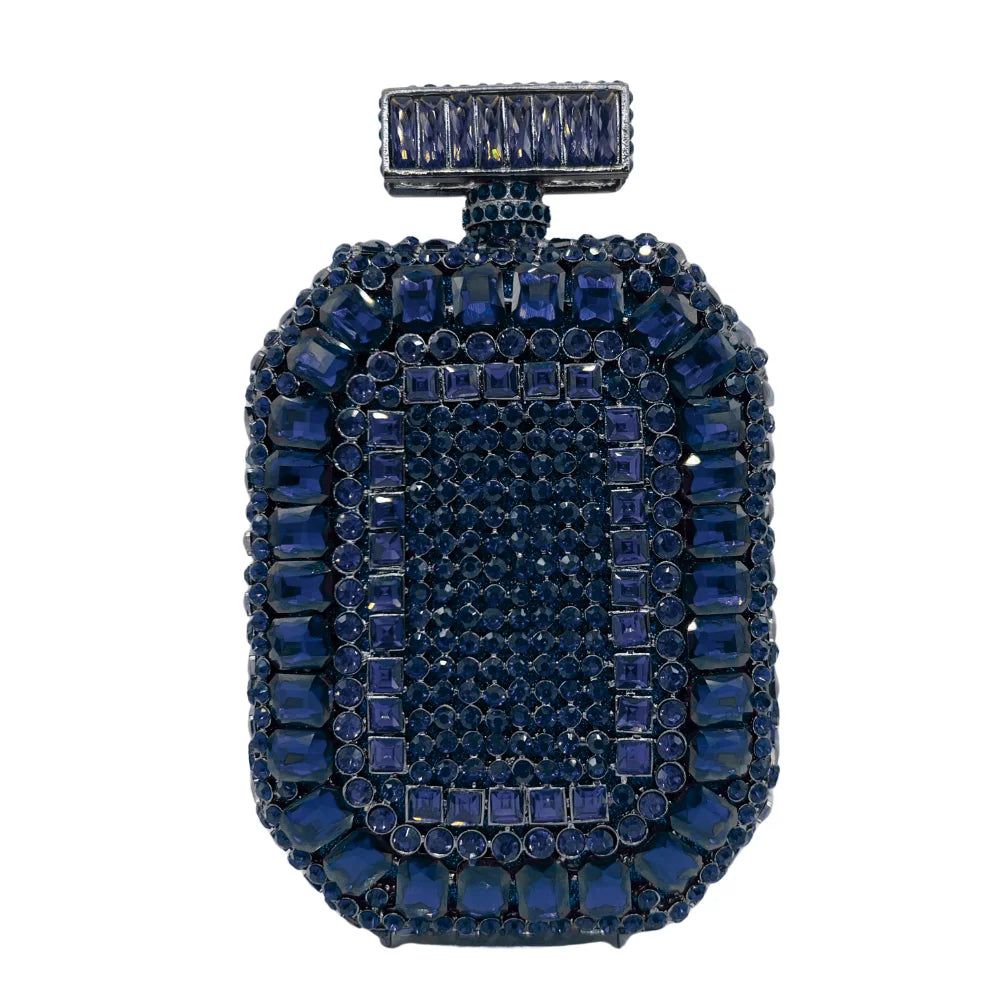 High Quality Luxury New Design Perfume Bottle Diamond Bag, Diamond Wedding Party, Handbag, Evening Bag, Crystal Clutch