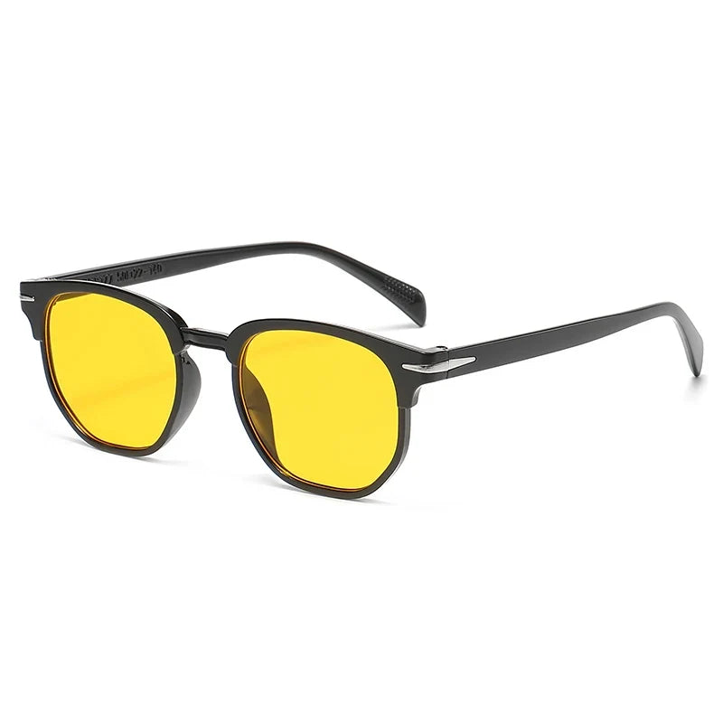 Cycling 6pcs Retro Women Men Small Oval Sun Glasses Fashion Shades Brand Colorful Design Sunglasses Female UV400 Unisex