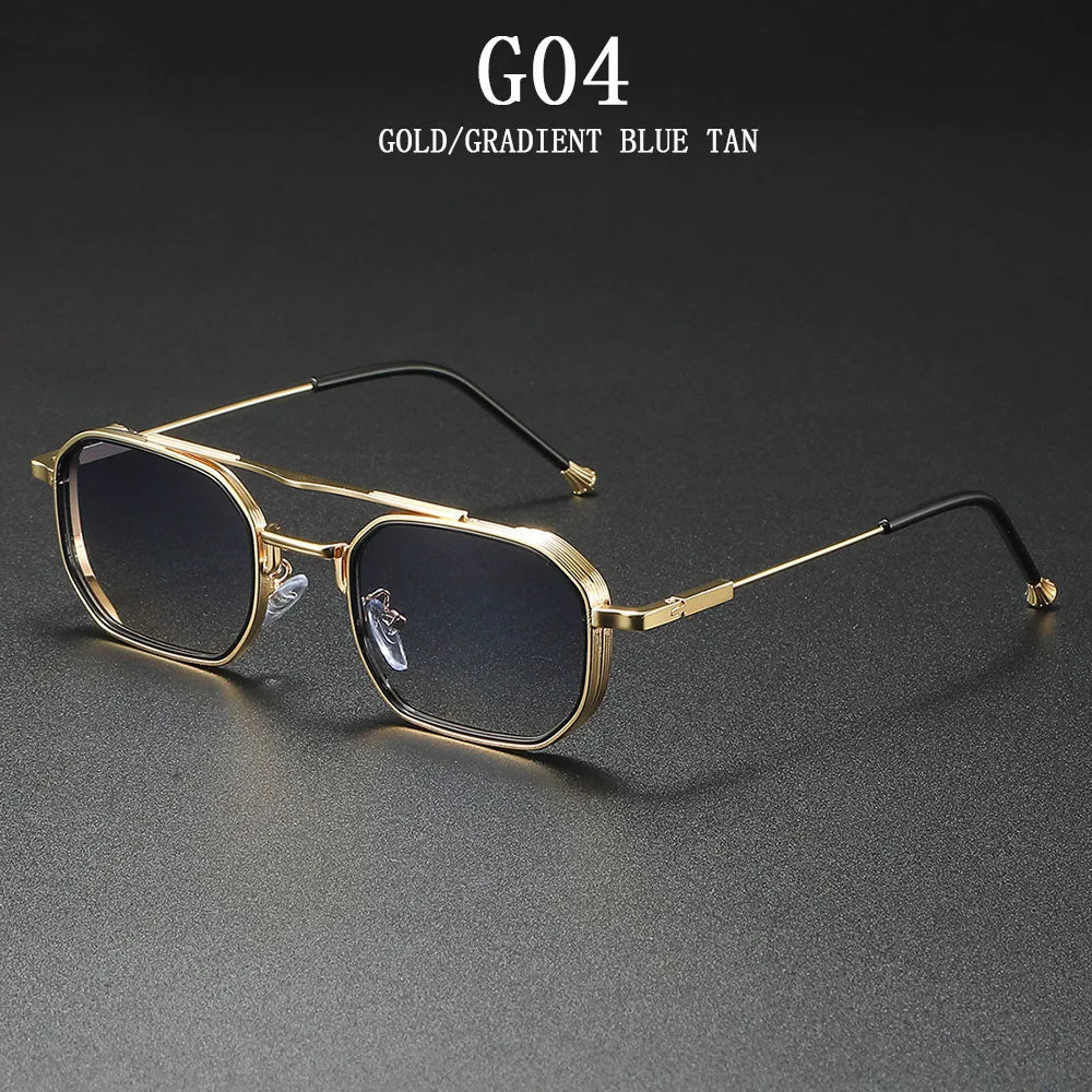 2025 Square Sunglasses Women Trendy Vintage Steampunk Sunglass Men Luxe Fashion Glasses Gafas De Sol Hombre Lunette Soleil Femme