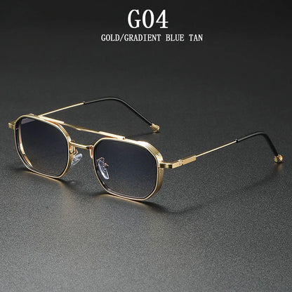 2025 Square Sunglasses Women Trendy Vintage Steampunk Sunglass Men Luxe Fashion Glasses Gafas De Sol Hombre Lunette Soleil Femme