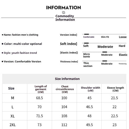 64% Cotton 25% Bamboo Fiber Cool T Shirt Men Short Sleeve Summer Tops For Men Round Neck Skin Friendly Solid Color Male Clothes