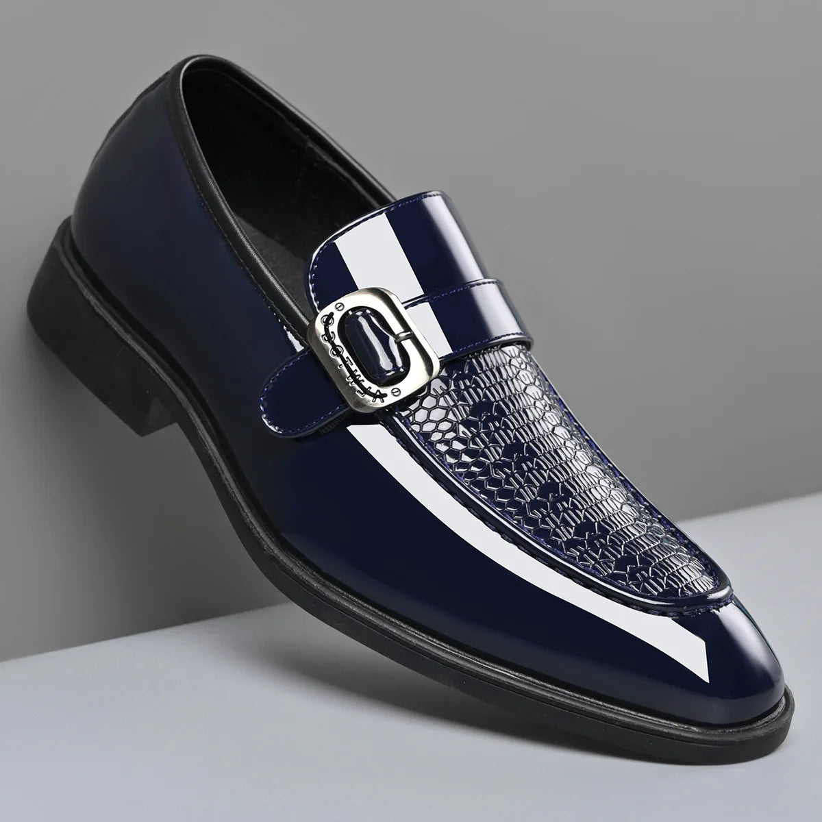Party Wedding Oxford Footwear New Arrival Leather Men Casual Shoes Office Work Business Shoes Pointed Toe Loafers Brogue Shoes