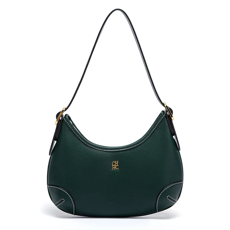 Fashion Classic Luxury Women's New Shoulder Bag Solid Color Versatile Business Commuter Women's Handbag
