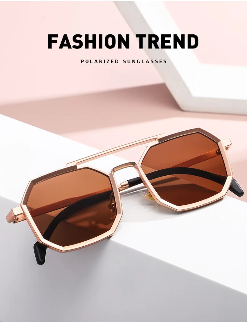 Blue Square Sunglasses For Men Retro Metal Steampunk Sunglasses Women Vintage Fashion Glasses Gafas De Sol Hombre Zonnebril Sun