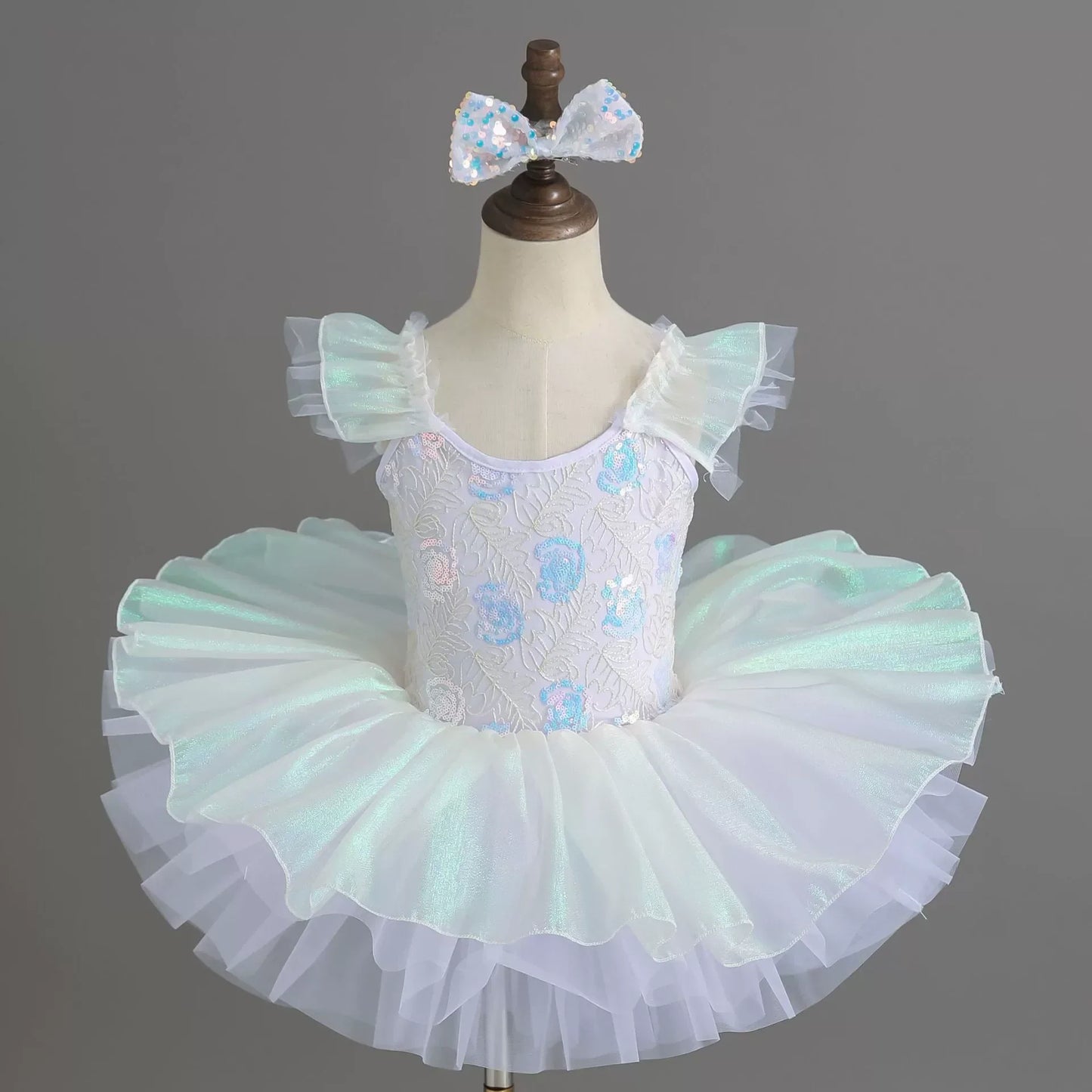 Children's Day Dance Dress Girl Ballet Princess Summer Dresses Girls Ballet Sequins Outfit Kids Clothes Vestidos Birthday Gift