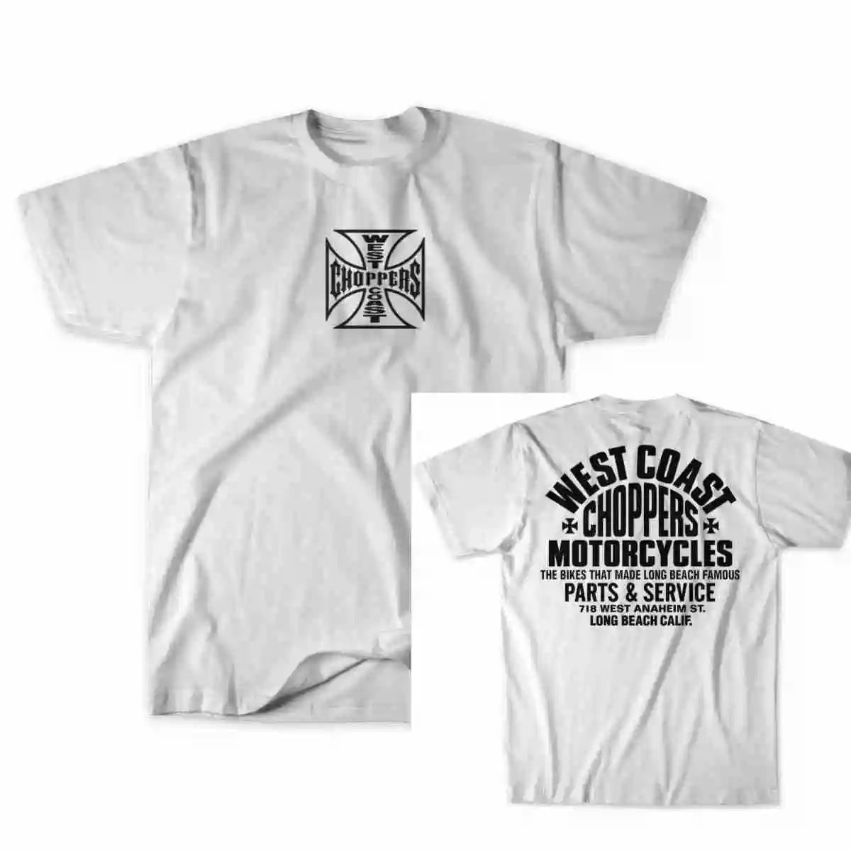 New 2026 West Coast Choppers  Graphic Tee 100% Cotton Round Neck Casual Regular Fit Unisex T-shirt  Summer Top