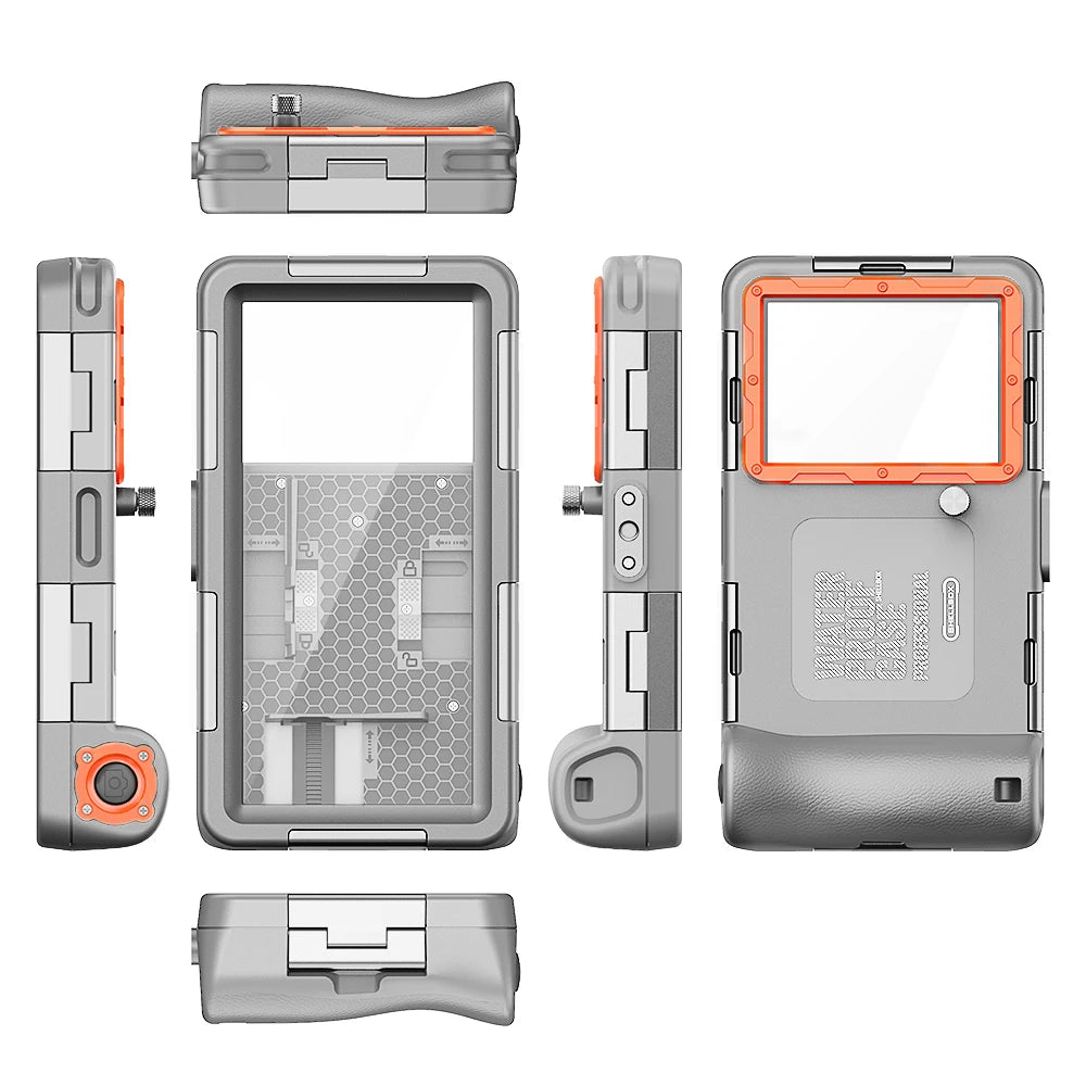 Newly upgraded multicolor IP68 standard 15M/50ft diving/swimming photography professional diving waterproof Phone Case