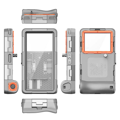 Newly upgraded multicolor IP68 standard 15M/50ft diving/swimming photography professional diving waterproof Phone Case
