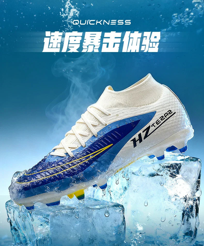 Men Football Boots New Adult Adult Professional Breathable Sports FG Fast Futsal Male Football Shoes Sneakers Turf Cleats Match