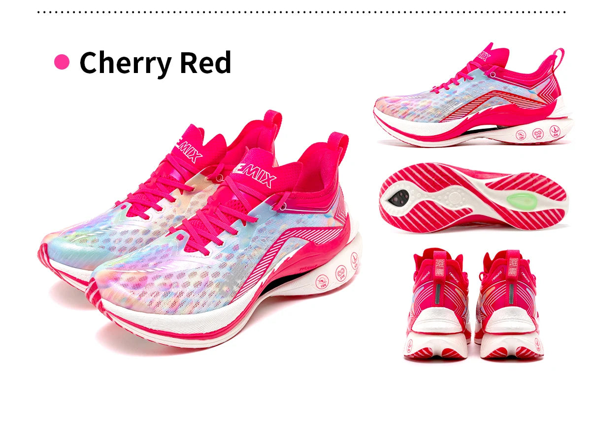 2026 Professional Marathon Running Shoes for Men Anti-slip Ultra-light Rebound Athletic Carbon Plate Sport Shoes Sneakers