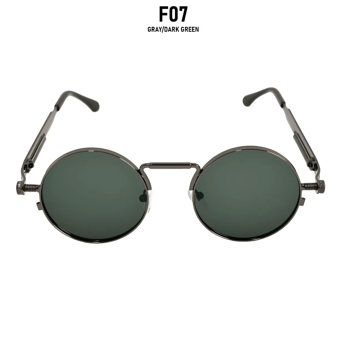 Round Steampunk Sunglasses Men UV400 Protection Punk Fashion Glasses Vintage Luxury Dropshipping Gafas De Sol Lunette De Soleil