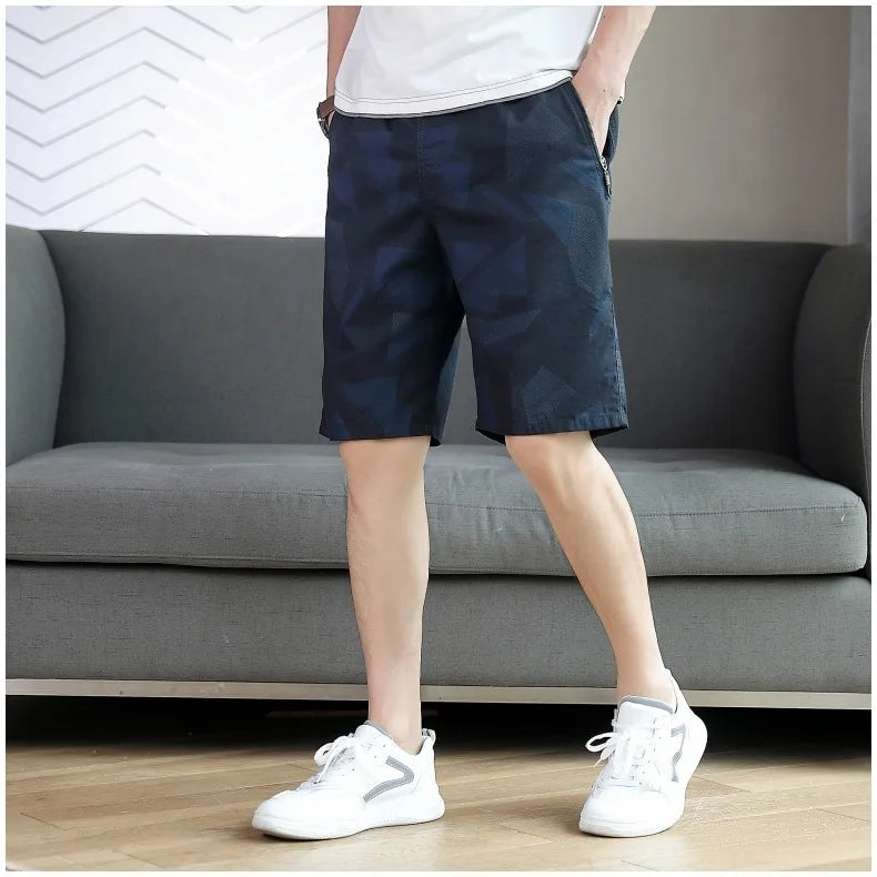 Big Size Men's Casual Shorts Light Weight Cotton Shorts Summer Running Breathable Sweat Shorts