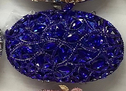 Designer Colorful Crystal Wallet Luxury Rhinestone Party Evening Clutch Bag for Women
