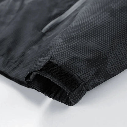 Spring Men's Windbreaker Korean Fashion Loose Waterproof Hooded Coat Outdoor Leisure Function Camping Camo Jacket Men's Workwear
