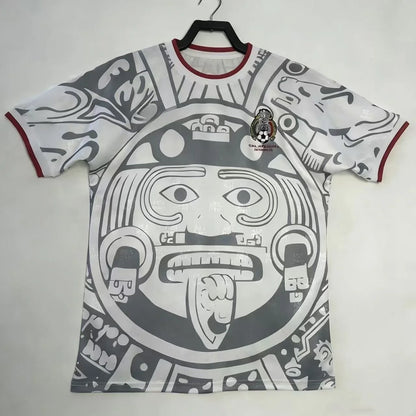 Mexico Aztec Sun Stone 3D Print T-Shirt Green Red National Emblem Breathable Quick-drying Cultural Casual Top